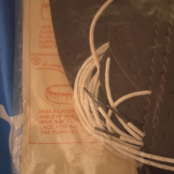 Vintage Chief Hawk-Eye Mocc Leather Moccasin Kit Native American Sandra Marion - Picture 8 of 8